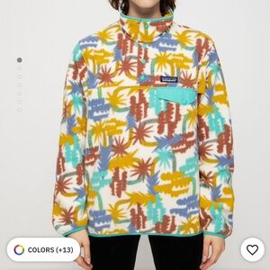 Women's Lightweight Synchilla Snap-T Fleece Pullover - Tree Fresh Teal